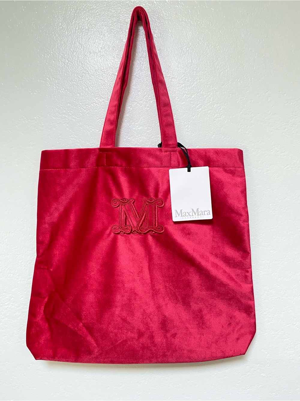 MaxMara Velvet Tote Bag